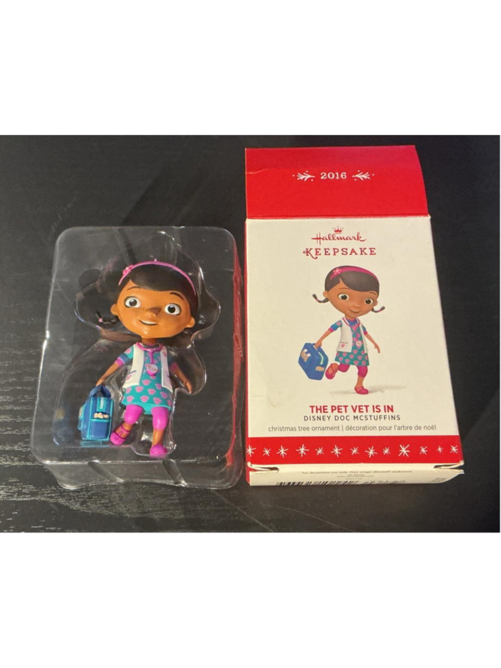 Hallmark Keepsake 2016 Disney Doc McStuffins The Pet Vet Is In Ornament.
